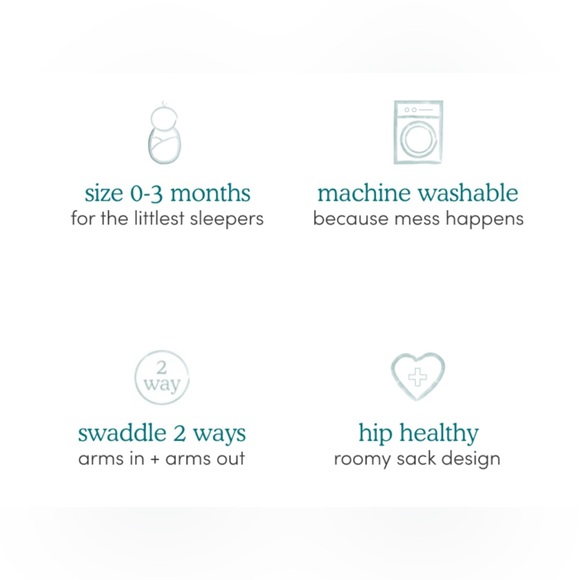 EUC aden + anais Velboa (minky plush) Essentials Easy Swaddle Wrap - Picture 9 of 9